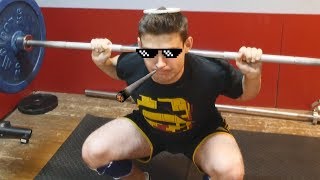 Jak wyciskać 140 kg na klatę po roku stażu Trening pod wyskok Mleko Vlog [upl. by Kimmi]