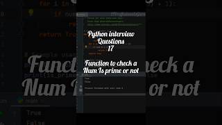 Python interview questions 17 ytshorts python viralvideo trending trendingshorts interview [upl. by Thomson]