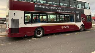 Lothian Buses Route 49 Fort Kinnaird  Rosewell [upl. by Nerine]