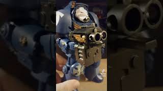 MacFarlane Warhammer 40k Space Marine Terminator Review [upl. by Raynold505]