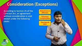 Business Law Lecture 6 Exceptions to consideration in Urdu [upl. by Harding784]