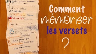 Comment mémoriser les versets bibliques   📖 Astuces inédites 🤓 [upl. by Esylla]