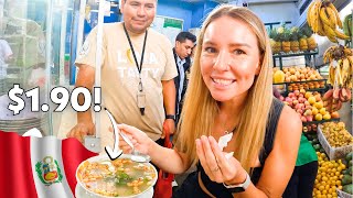 Peruvian Food Tour Lima’s BEST Food Tour [upl. by Cullin573]