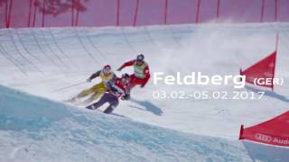 Audi FIS Ski Cross Weltcup am Feldberg – Teaser [upl. by Redla746]