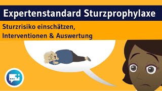 Expertenstandard Sturzprophylaxe in der Pflege Sturzrisiko einschätzen Interventionen amp Auswertung [upl. by Llednew]