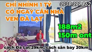 143 ĐẸP RẺTIỀM NĂNG GẦN TRUNG TÂMChỉ nhỉnh 1 tỷ đã sở hữu được nhà trong khu vực Đà Lạt mở rộng [upl. by Nylime]