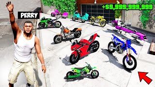 Collecting RARE QUADRILLIONAIRE SUPER BIKES in GTA 5 [upl. by Egedan]