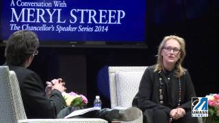 Meryl Streep quotKramer vs Kramerquot Behind The Scenes  UMass Lowell 105 [upl. by Yvonner450]