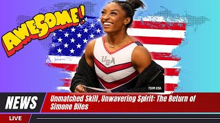 Simone Biles Spectacular Olympic Return Unmatched Skills and Resilience [upl. by Onailerua]