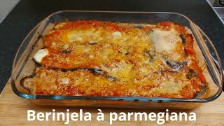 BERINJELA À PARMEGIANA NO FORNO RÁPIDO E DELICIOSA [upl. by Sykes734]