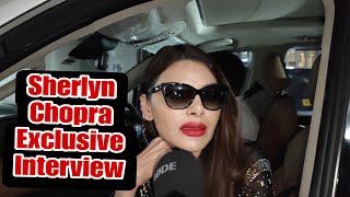 Sherlyn Chopra Reaction On Upcoming New Romantic Song With Adil Khan Dhurrani amp Rakhi Sawant Biopic [upl. by Ahmad]