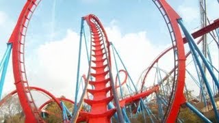 Dragon Khan onride HD POV PortAventura [upl. by Tadashi]