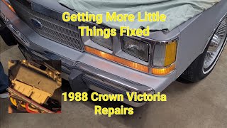 1988 Ford Crown Victoria LX Wagon Fixing All Of The Little Things Ignition Switch Illuminated Entry [upl. by Akiaki639]