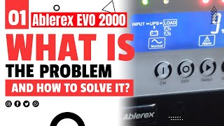 【4K】 Ablerex EVO 2000 UPS  What is the PROBLEM and How to SOLVE it [upl. by Kristen]