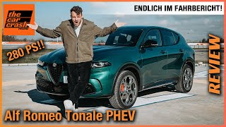 Alfa Romeo Tonale im Test 2023 So gut ist der 280 PS starke Plugin Hybrid Fahrbericht  Review [upl. by Llig]