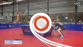 Masters 2018 Laurens Tromer  Rajko Gommers [upl. by Aklim]