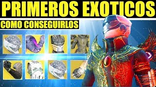 Destiny 2 COMO CONSEGUIR LOS PRIMEROS EXÓTICOS [upl. by Taylor]