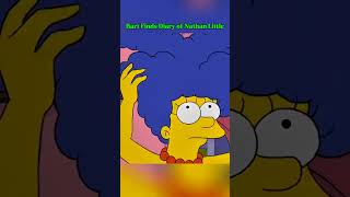 Bart Finds Diary of NathanLittle 🤫 shorts simpsons [upl. by Aural]