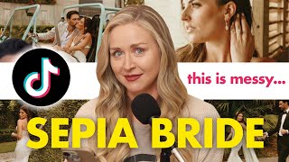 A Wedding Photographer Reacts to Sepia Bride DRAMA on TikTok [upl. by Enahsed226]