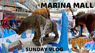 Marina Mall Chennai  Sunday Vlog  A Day in The Life  Food Court  McDonalds Chicken  Shopping [upl. by Dymoke]