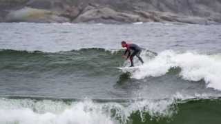 Surfing in Härnösand Sweden [upl. by Pate441]