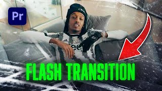 Easy Flash Transition Effect Premiere Pro [upl. by Noruq515]