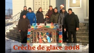 Activité quotcrèche de glacequot du 16 décembre 2018 à léglise SainteHélènedeBreakeyville [upl. by Campney716]