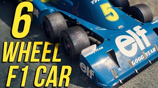 ONBOARD The 6Wheeled F1 Car  Tyrrell P34 at Zandvoort  HQ Engine Sound [upl. by Aniez]