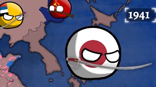 History of Japan and Its Neighbours 19002023 Countryballs [upl. by Algernon]