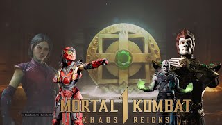 MK1 Khaos Reigns Sektors Ending Reveals Shinnoks Amulet amp Temple Of Elements Is Shinnok Returning [upl. by Claudius602]