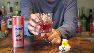 Lt Cmdr Lyndsay Evans  Absolut Ocean Spray Vodka Cranberry RTD Review [upl. by Jodi]