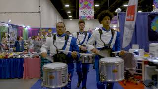 Paducah Tilghman Drum Corps Opens AQS QuiltWeek 2018 [upl. by Akemahc]