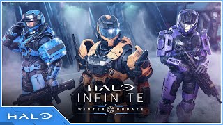 Winter Update Launch Trailer  Halo Infinite [upl. by Oimetra471]