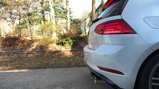 XForce Catback Mk75 Golf R Cold start [upl. by Redneval957]