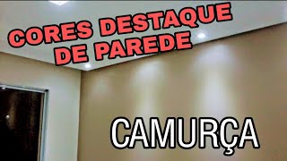 Cor camurça em parede de destaque [upl. by Dustin]