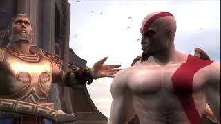 KRATOS VS THESEUS god of war 2 pcsx2 [upl. by Aanas]