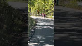 Final corner of the New Hope Everesting Event cycling everesting hillclimb [upl. by Ahsiak329]