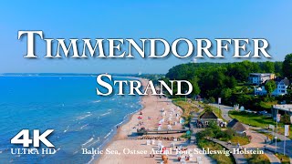 Lübeck TIMMENDORFER STRAND 🇩🇪 Drone Aerial 4K 2024 Drohne Ostsee Scharbeutz Germany Deutschland [upl. by Hauck]