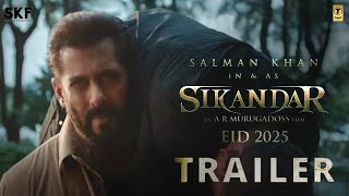 SIKANDAR Trailer  Salman Khan  Rashmika Mandanna  A R Murugadoss  SKF [upl. by Darce48]