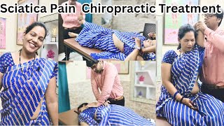 3 Years of Sciatica Pain 😥 90 Cured Sciatica chiropractic treatment India by Dr Vinay 8003304981 [upl. by Klapp406]