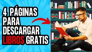 4 páginas para DESCARGAR LIBROS totalmente GRATIS [upl. by Evets847]