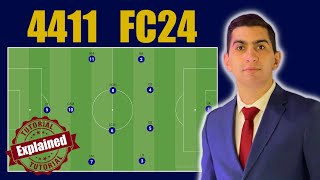 44112 Formation Creating Chances amp Custom Tactics  FC 24 [upl. by Chemarin]