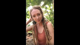 3 easy dreadlock hairstyles using a stretchy dread tie Create the perfect dread bun Mountain Dreads [upl. by Bearce]