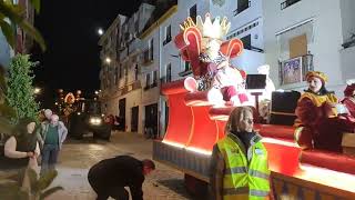 Mejores momentos de la cabalgata de Reyes Magos en Alcaudete [upl. by Eetnahc]