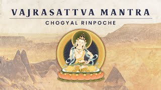 Vajrasttava  Mantra by Chogyal Rinpoche mantra vajrasattva healing [upl. by Aicia]