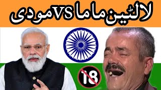 Narendar Modi vs Lateen mamaLalten Taba DiPashto Dubbing [upl. by Zuliram]