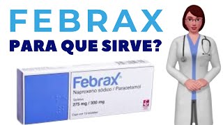 FEBRAX febras para que sirve cuando y como tomar febrax tablets supositorios suspension [upl. by Melitta]