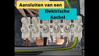 Hoe een elektrische kachel of kookplaat aansluiten [upl. by Aaren]