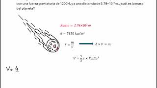 Gravitación universal con densidad [upl. by Imnubulo]