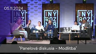 05112024 Panelová diskusia Modlitba [upl. by Tevis761]